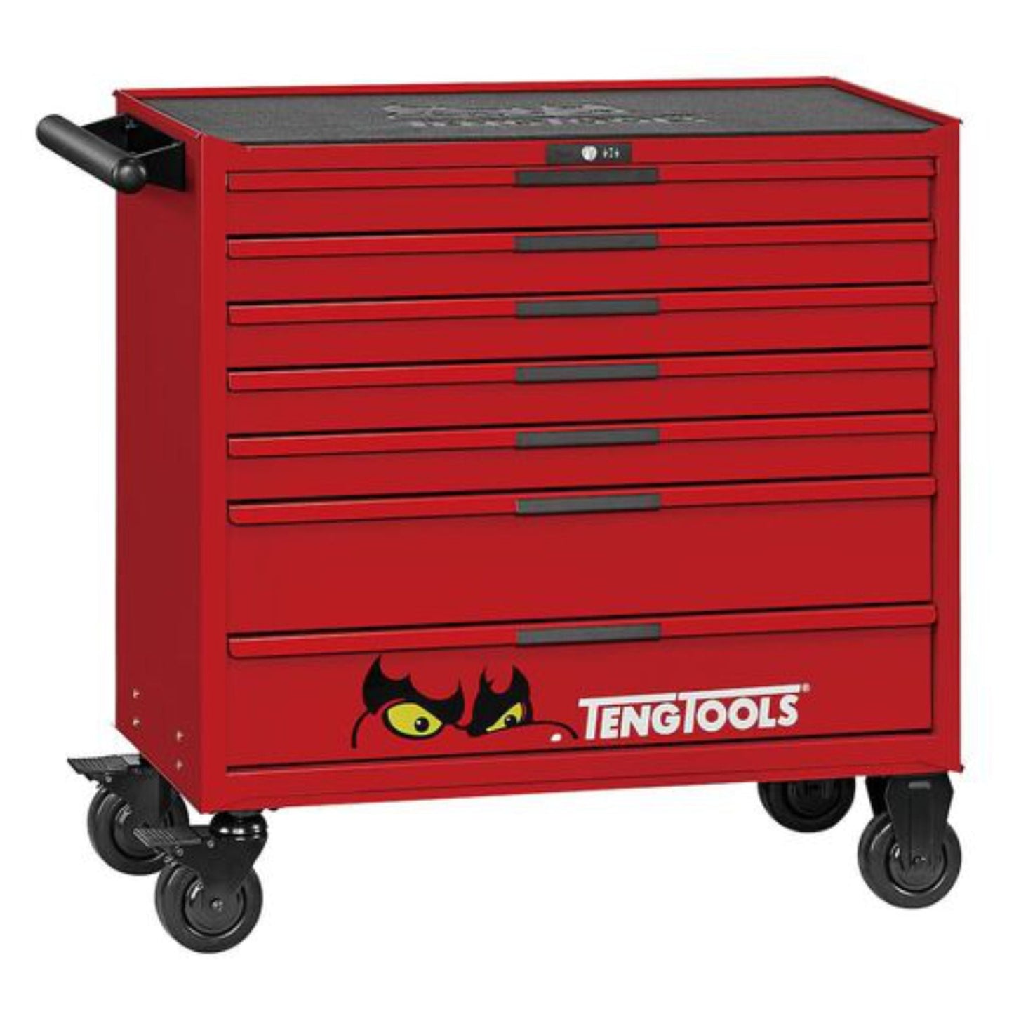 Van Mounted Mechanics Tool Chest 37" Red - Autorack Products Ltd