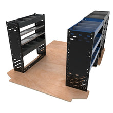 Ford Transit Custom - Extra Heavy-Duty Van Racking Shelving System - VP-HD8-BLU - Autorack Products Ltd