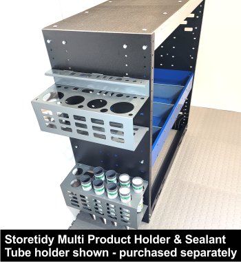 Sprinter - Crafter - Extra Heavy-Duty Van Racking Shelving System - VP-HD7-BLU - Autorack Products Ltd