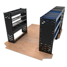Sprinter - Crafter - Extra Heavy-Duty Van Racking Shelving System - VP-HD8-BLU - Autorack Products Ltd