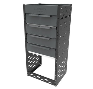 Van Racking Drawer Unit - 4-drawer unit - HD-DU4 - Autorack Products Ltd