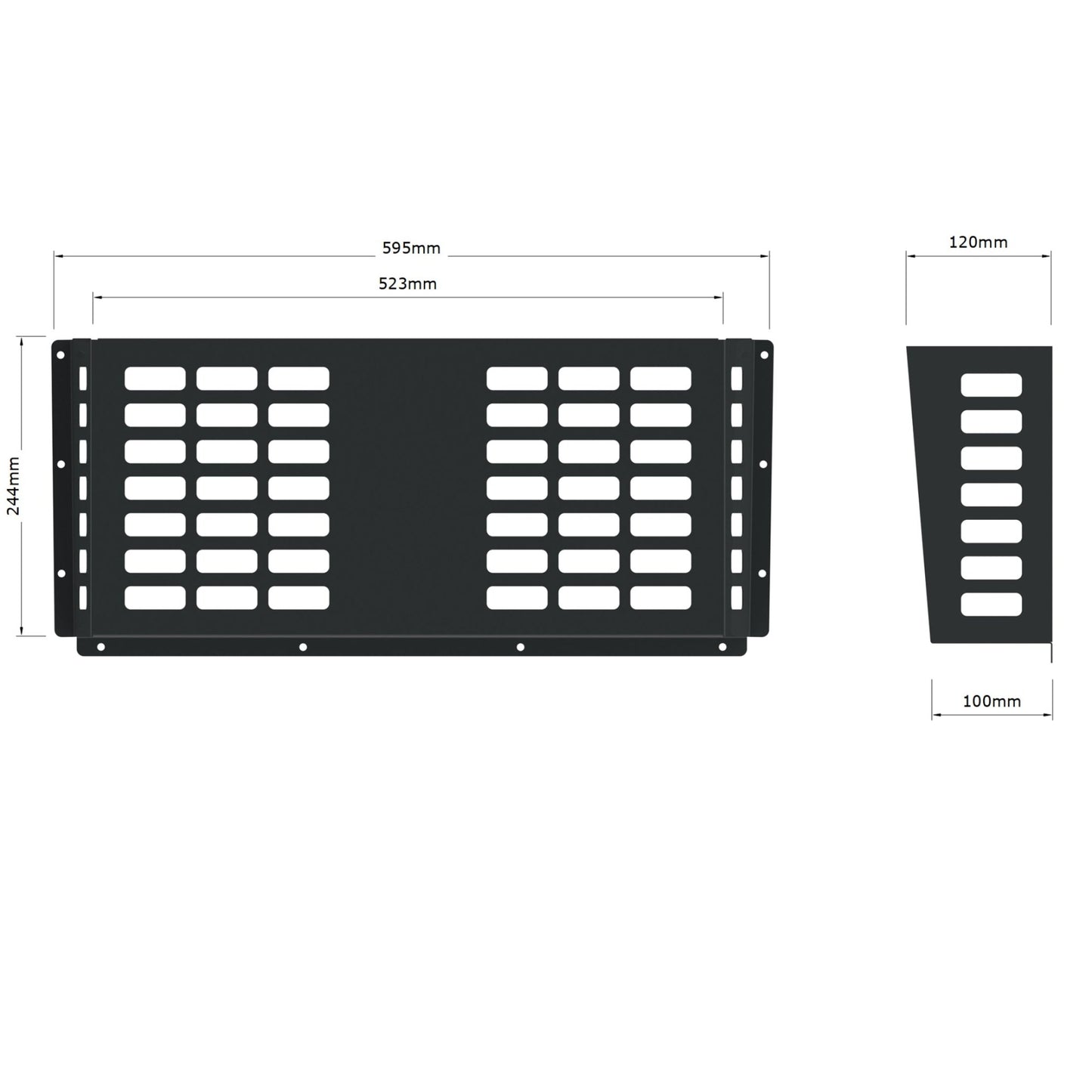 WALL MOUNTED BASKET - LARGE - Autorack Products Ltd