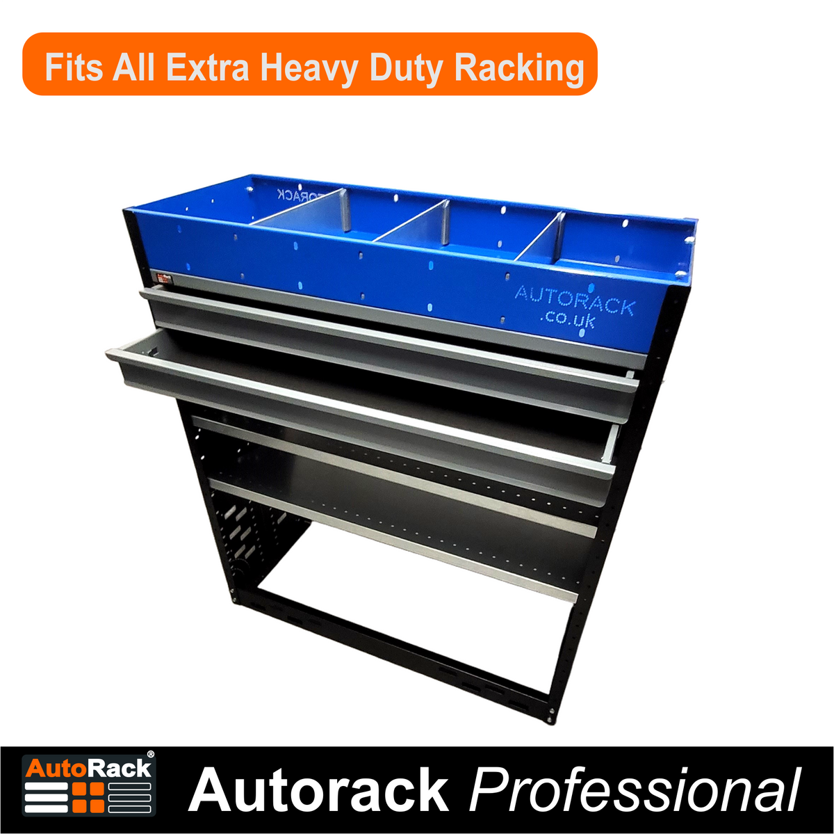 Van Racking Drawer 970mm Wide Module- 2-Drawers