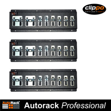 Clippo 30 Hole Tool Rail  Set – Secure Tool Holder for Vans, Workshops & Van Racking