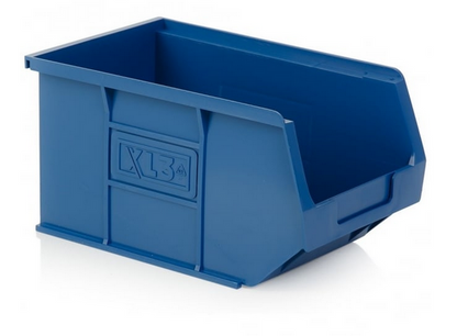 Standard Heavy-Duty Van Racking Shelving System  SD-PACK-10-BLUE-BINS