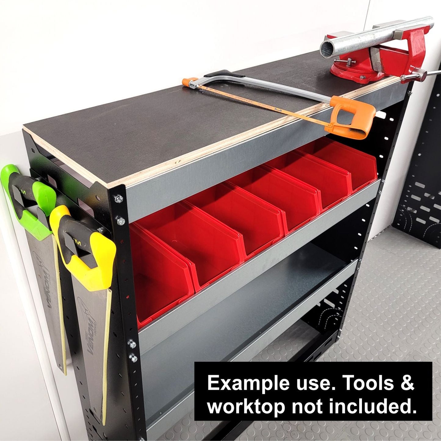 Basic Van Shelving Unit - System Kit STB1/2 - Autorack Products Ltd