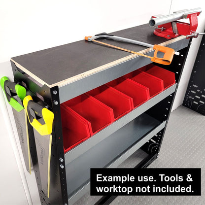 Basic Van Shelving Unit - System Kit STB1/2 - Autorack Products Ltd