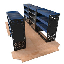 Extra Heavy Duty Metal Van Racking - LWB - VP - HD22 - BLU - Autorack Products Ltd