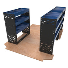 Ford Transit Custom - Extra Heavy Duty Metal Van Racking - VP - HD1x9 - Autorack Products Ltd