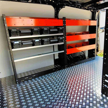 Ford Transit Custom Van Racking Shelving System Package 3 units - Racking ST7 - Autorack Products Ltd