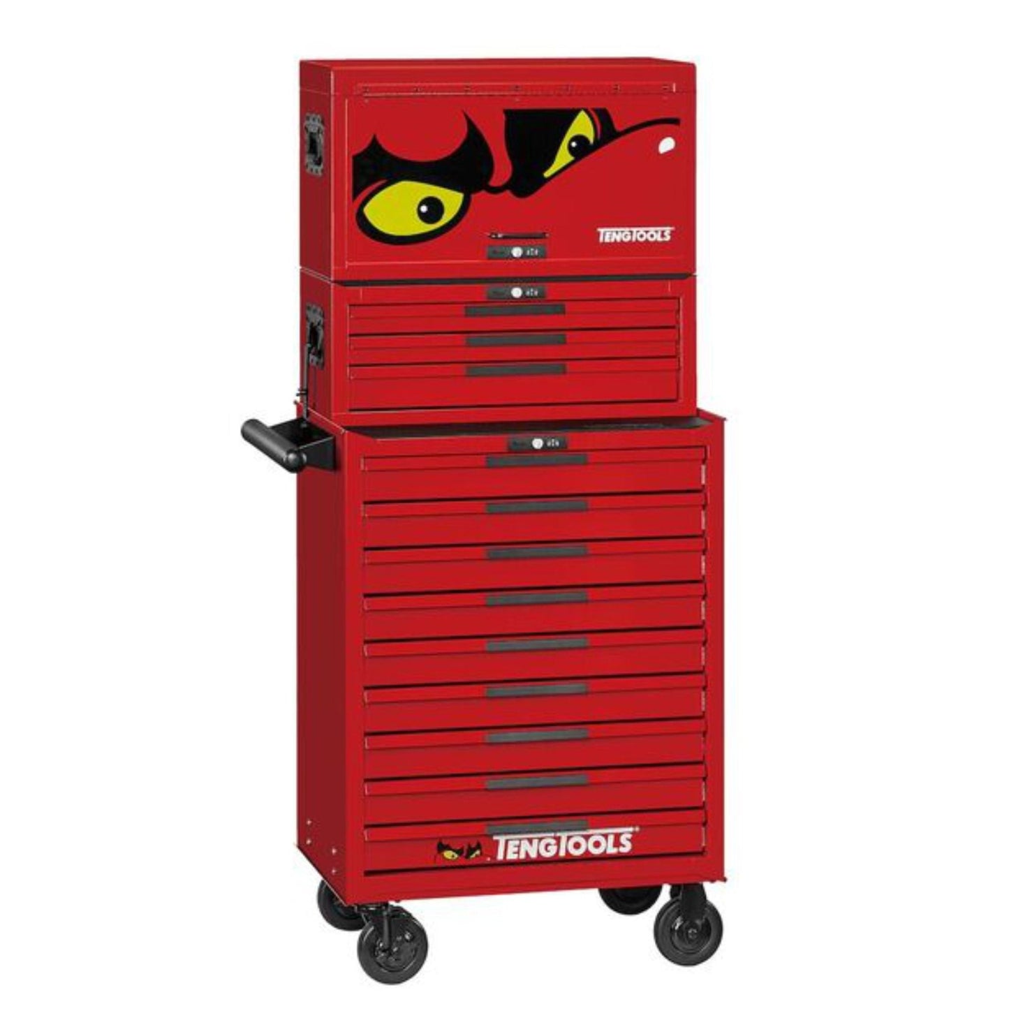 Mechanics Roller Cabinet Toolbox 26" Red - Full Tool Kit - TKS26R753T - Autorack Products Ltd
