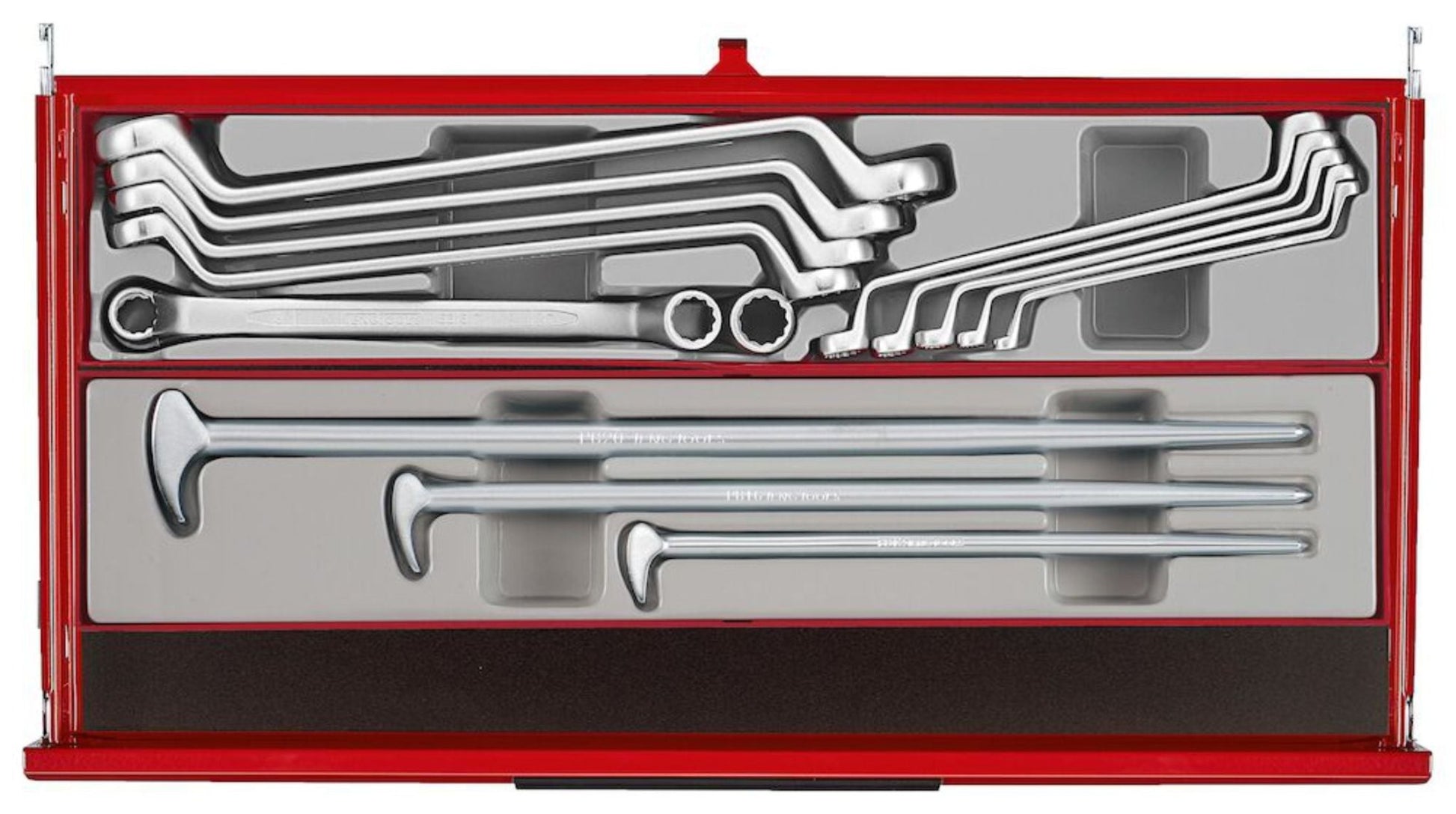 Mechanics Roller Cabinet Toolbox 26" Red - Full Tool Kit - TKS26R753T - Autorack Products Ltd