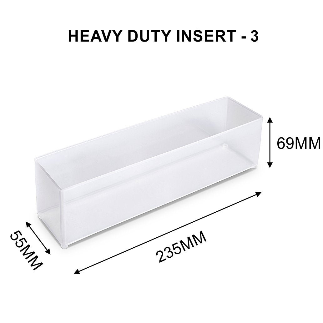 Mega Tray - Plastic Organisers Inserts For Standard Duty Racking Tray - Autorack Products Ltd