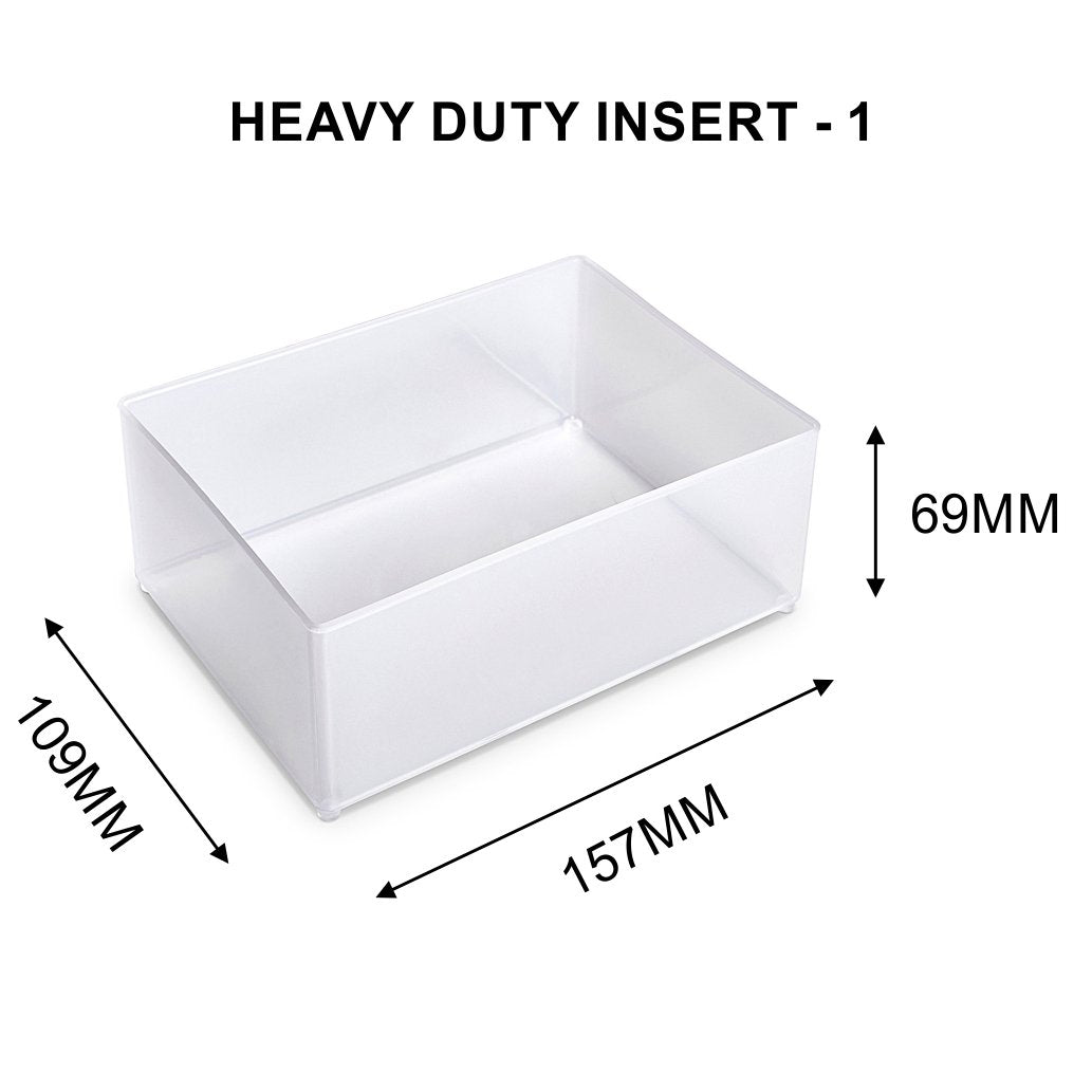 Mega Tray - Plastic Organisers Inserts For Standard Duty Racking Tray - Autorack Products Ltd