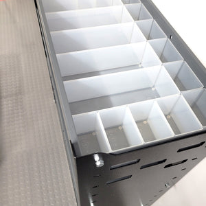 Mega Tray - Plastic Organisers Inserts For Standard Duty Racking Tray - Autorack Products Ltd