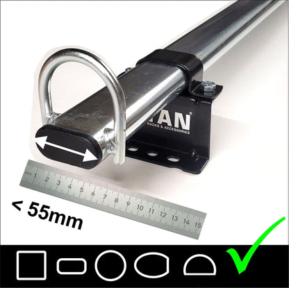 New Easy - Clamp Plus Ladder Clamps - (For standard bars up to 55mm wide) - Autorack Products Ltd