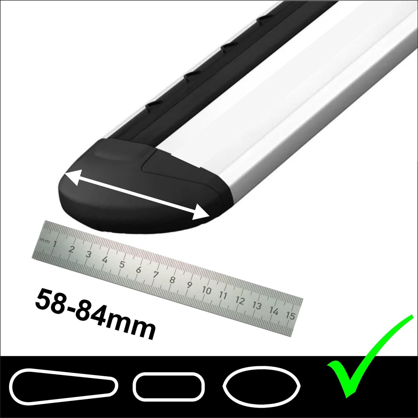 New Easy - Clamp Plus - Ladder Clamps - (Wide Hook Version for Extra Wide Roof Bars) - Autorack Products Ltd