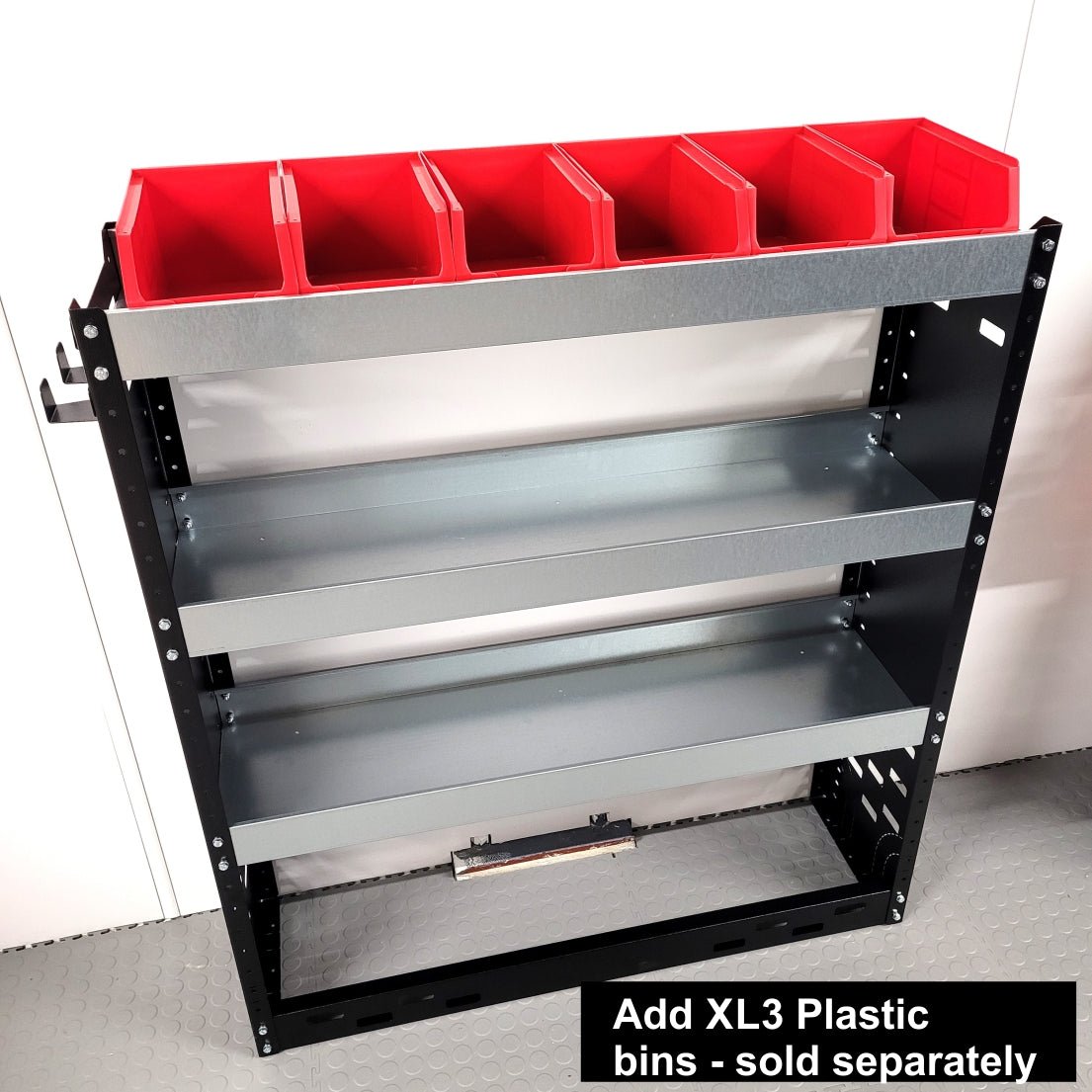 Professional Low Cost Van Shelving Racking Kit - Set of 3 - System Kit VP - STB0/3 - Autorack Products Ltd