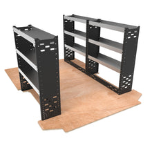 Professional Low Cost Van Shelving Racking Kit - Set of 3 - System Kit VP - STB0/3 - Autorack Products Ltd