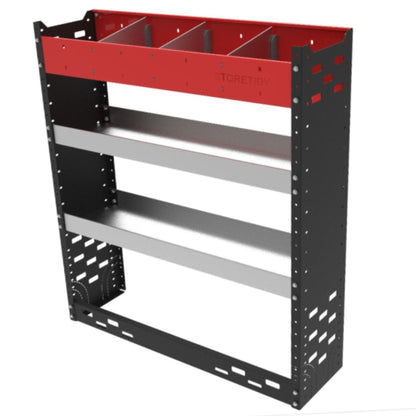 Professional Low Cost Van Shelving Racking Kit - Set of 3 - System Kit VP - STB1/2 - Autorack Products Ltd