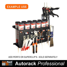 Sealant Tube & Sealant Gun Holder - New 12 Hole Design - Autorack Products Ltd Sealant Tube & Sealant Gun Holder - New 12 Hole Design