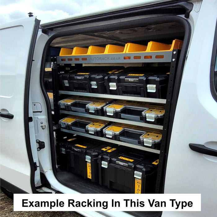 Standard Heavy-Duty Van Racking Shelving System - Autorack Products Ltd