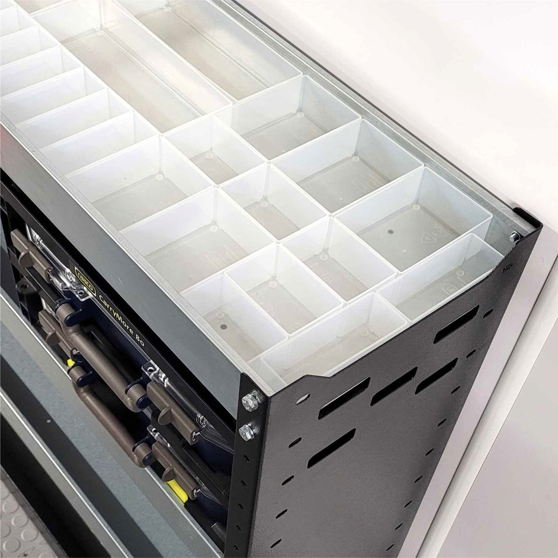 Plastic Organisers Inserts For Van Racking - Component storage box ...