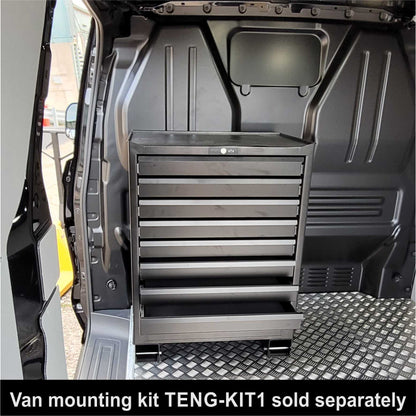 Van Mounted Mechanics Tool Chest 26" Black - Autorack Products Ltd