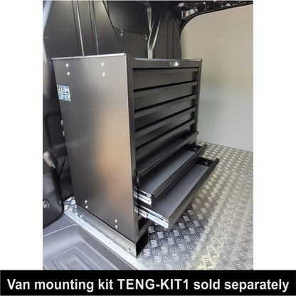 Van Mounted Mechanics Tool Chest 26" Black - Autorack Products Ltd