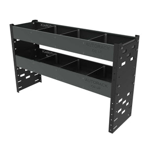 Van Racking Double Extension Top - Standard Duty Shelf - High/Medium Roof Vehicles - Autorack Products Ltd