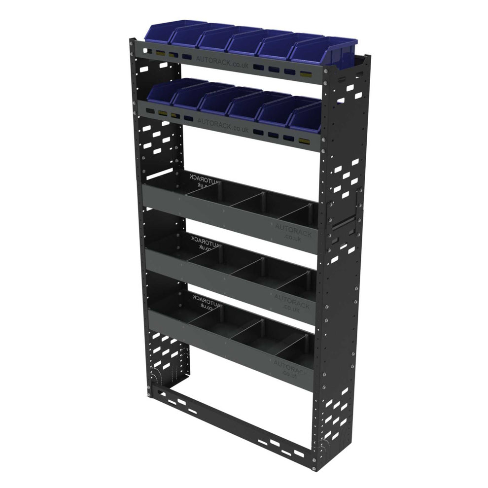 Van Racking Double Extension Top - XL3 Part Bins - High/Medium Roof Ve ...