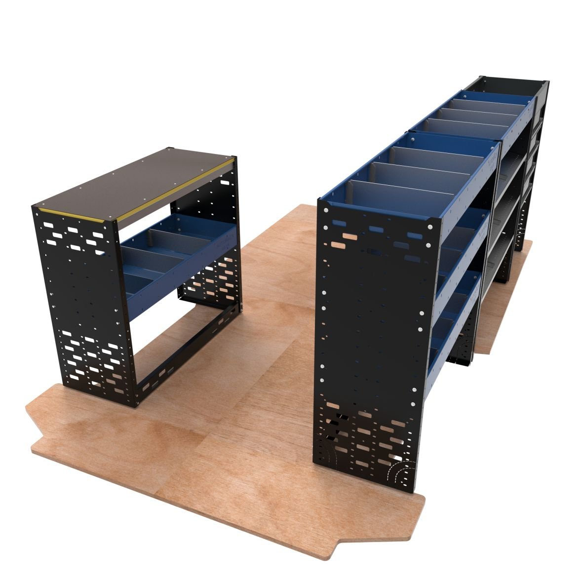 Van Racking Kit. Extra Heavy-Duty Van Racking - VP-HD17D – Autorack ...