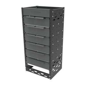Van Racking Drawer Unit - 6 - drawer unit - HD - DU6 - Autorack Products Ltd