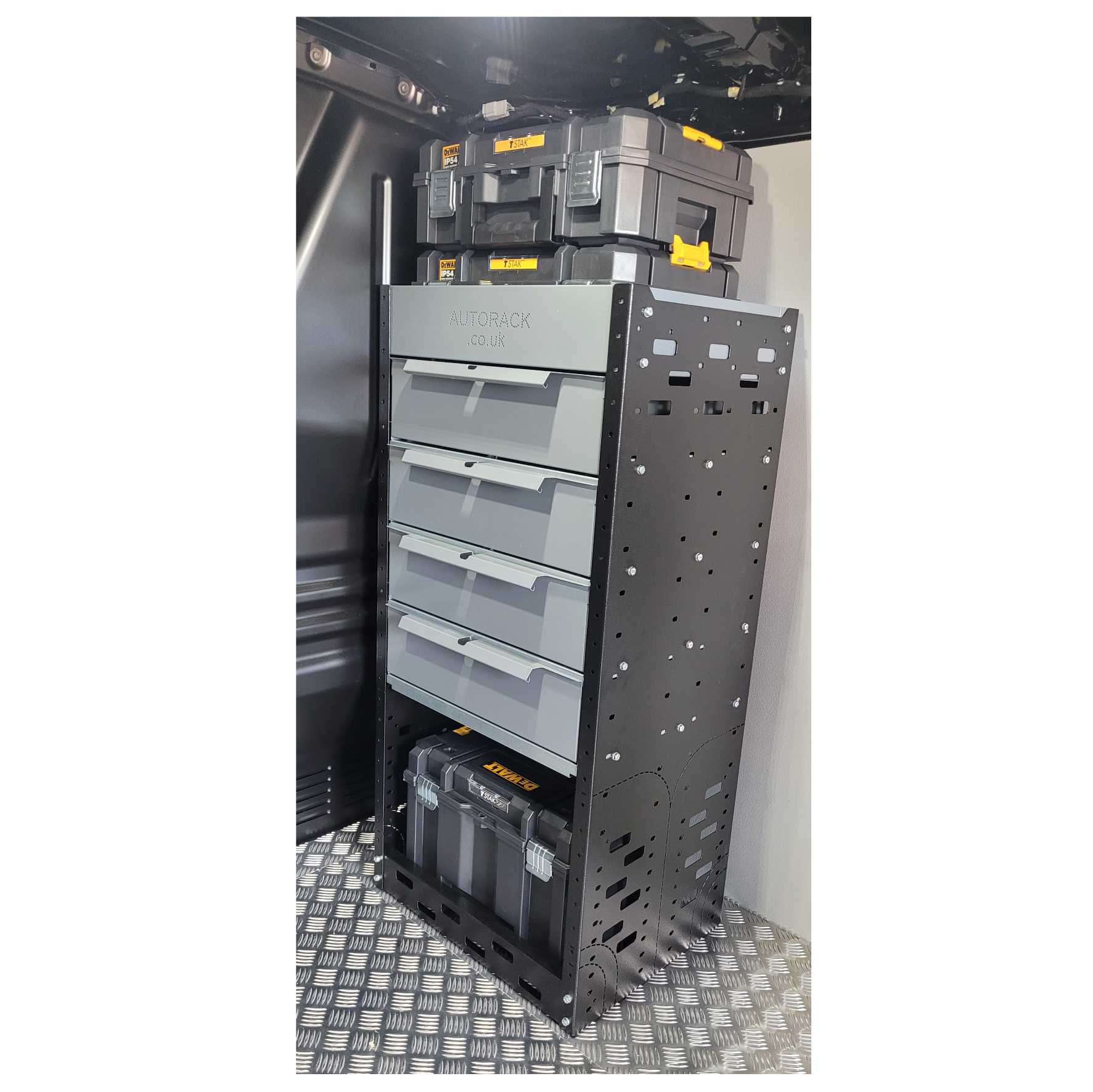 Van Racking Drawer Unit - 6 - drawer unit - HD - DU6 - Autorack Products Ltd