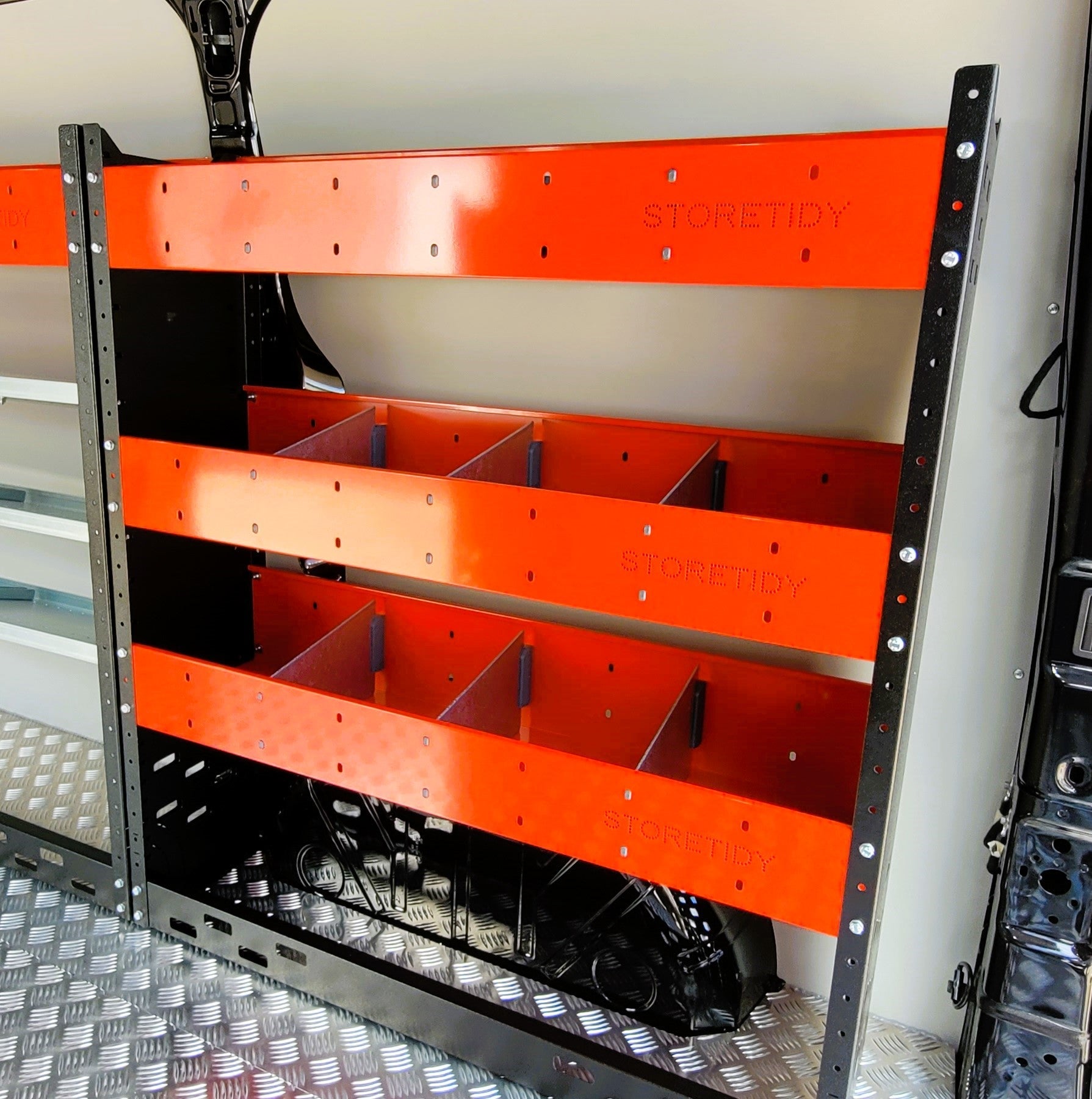 Van Racking Shelving System Package 3 units - Quality Racking ST6 - Autorack Products Ltd