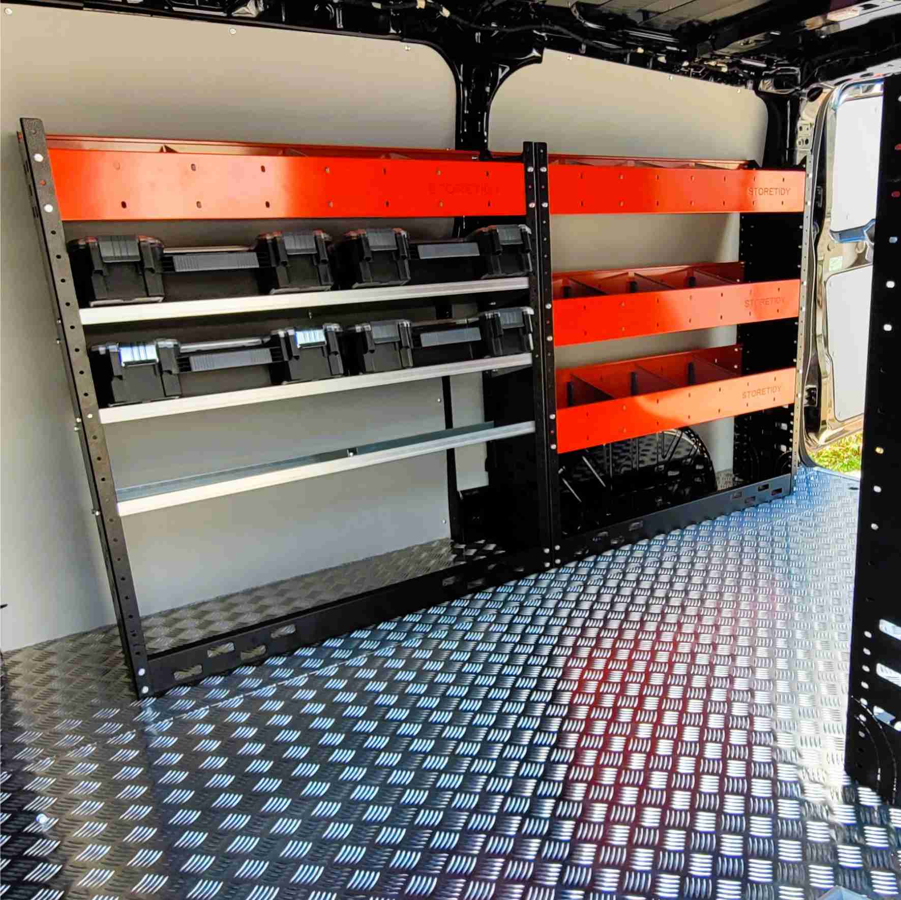 Van Racking Shelving System Package 3 units - ST7 – Autorack Products Ltd