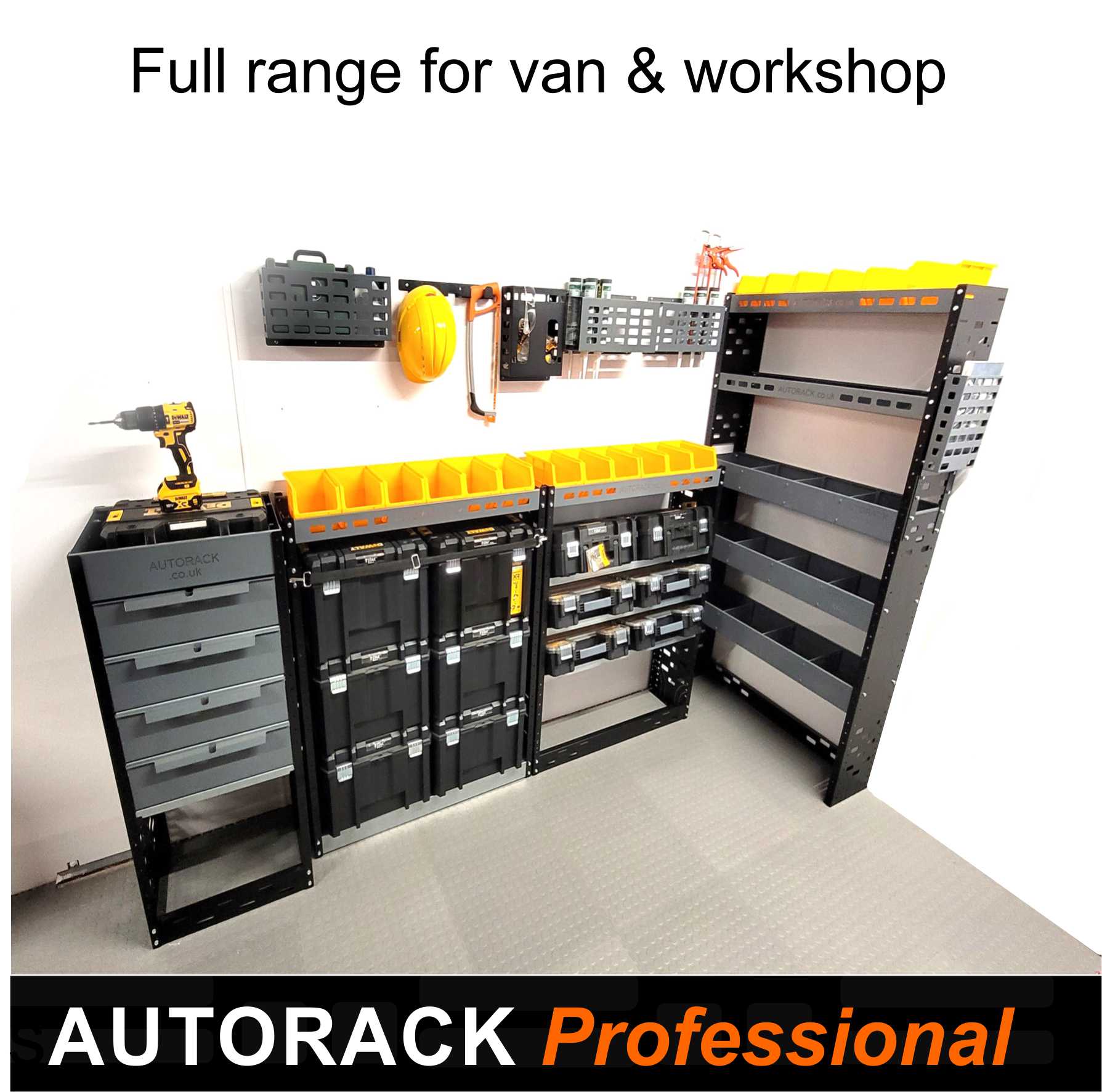 Van Racking Shelving Unit - SD96 - TSTAK - Autorack Products Ltd