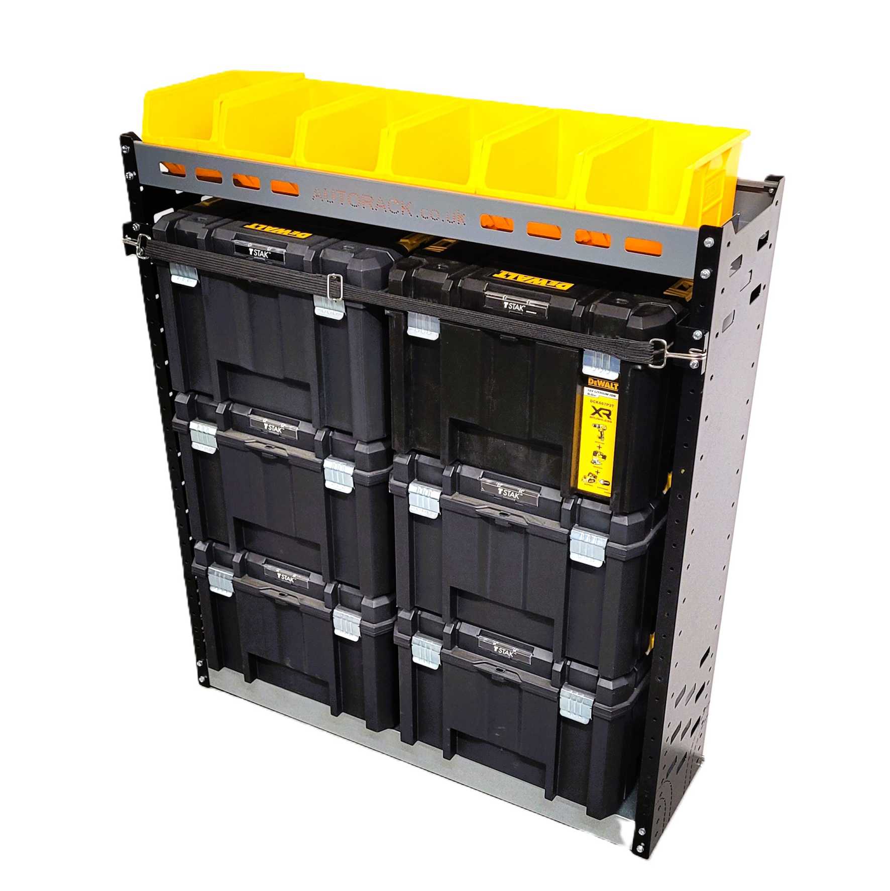 T Slot Van Racking Van Racking Shelving & Storage Unit For T-Stak Cases – Autorack ...