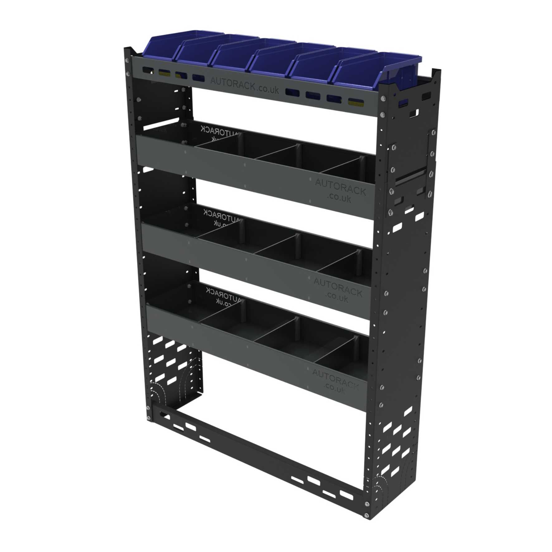 Van Racking Shelving Unit - SD96 - WA - EXT260 - GREY - Autorack Products Ltd
