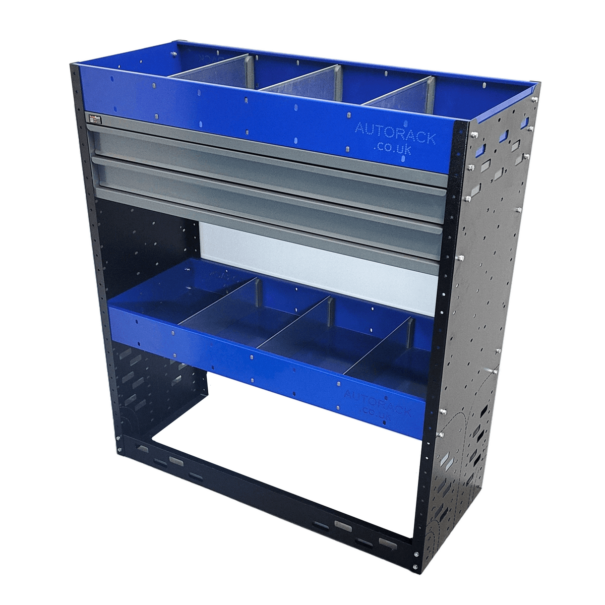 Van Racking - van shelving & drawer unit HD1-DM - Autorack Products Ltd Van Racking - van shelving & drawer unit HD1-DM