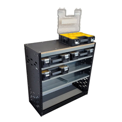 Van Racking Workbench - Organiser Shelf Work Bench - Autorack Products Ltd