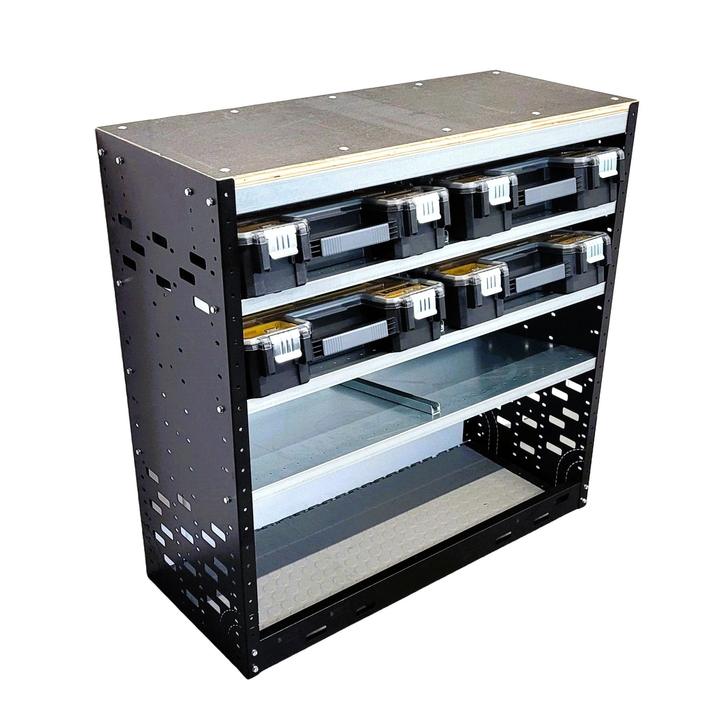 Van Racking Workbench - Organiser Shelf Work Bench - Autorack Products Ltd