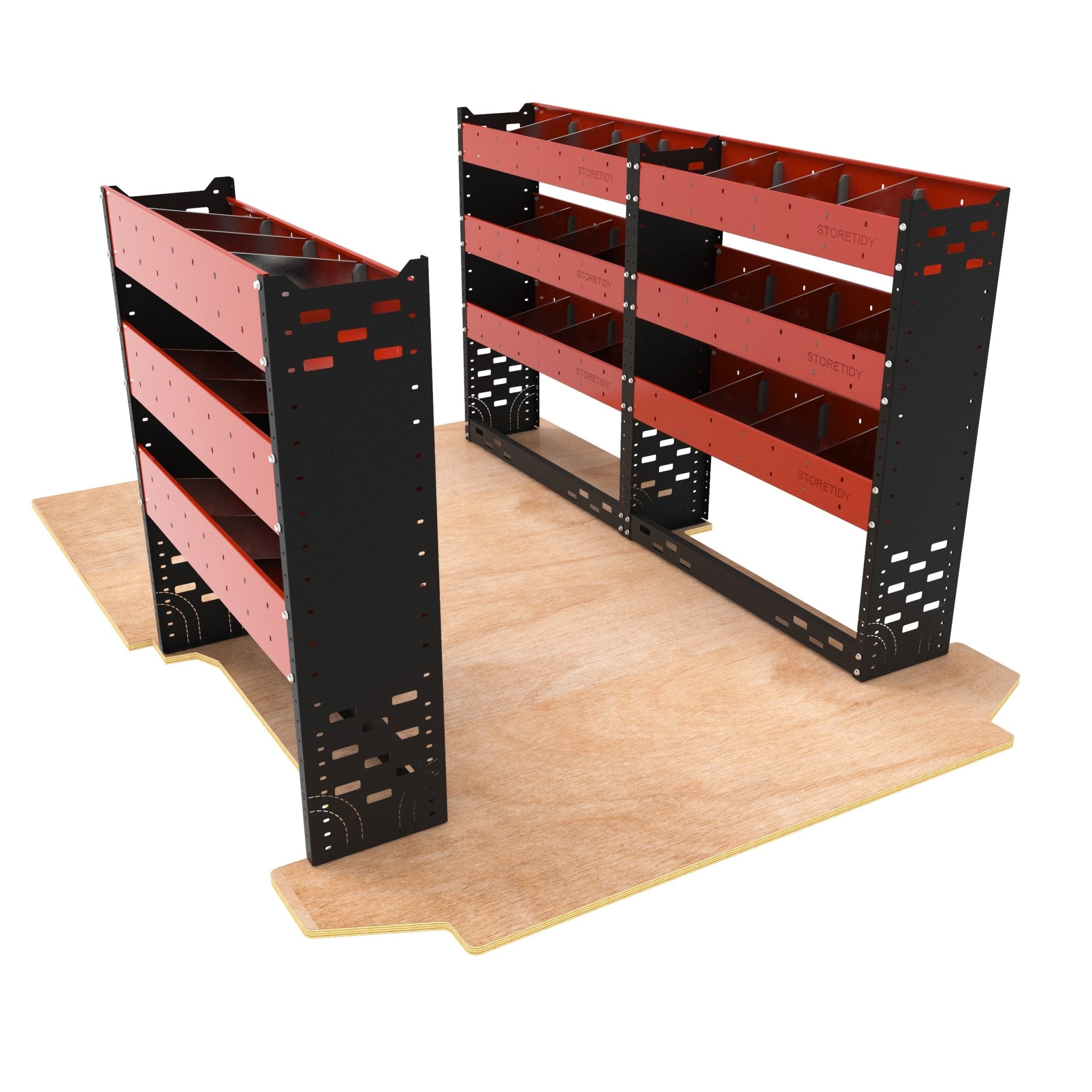 Van Racking Package 3 units - Quality Racking ST6 - Autorack Products Ltd