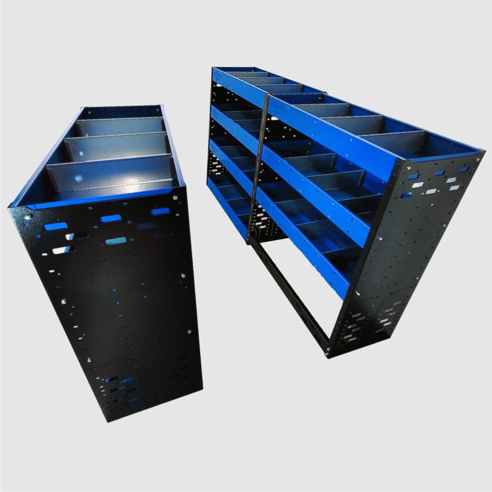 Van Racking Plastic AutoRack Extra Heavy-Duty Van Racking. Set of 3. - VP-HD1 - Autorack ...
