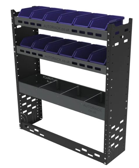 Van Racking Shelving Units - COMBINATION VAN RACKING SYSTEM