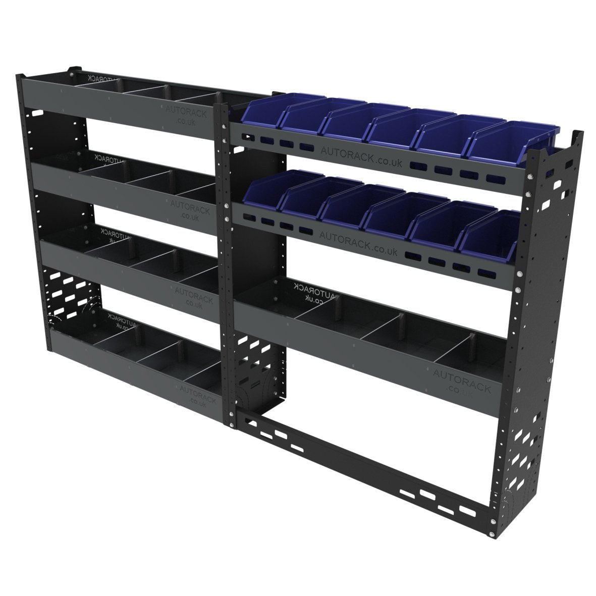 Van Racking Shelving Units - COMBINATION VAN RACKING SYSTEM