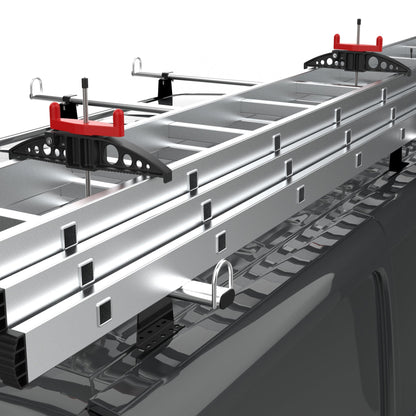 Easy-Clamp Ladder Clamps - (Wide Hook Version for Extra Wide Roof Bars) - Autorack Products Ltd