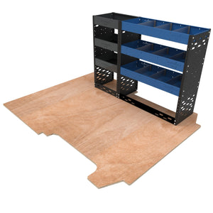 Ford Transit Connect LWB - Extra Heavy-Duty Van Racking Shelving System - VP-HD19 - Autorack Products Ltd