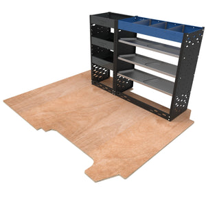 Ford Transit Connect LWB - Extra Heavy-Duty Van Racking Shelving System - VP-HD20 - Autorack Products Ltd