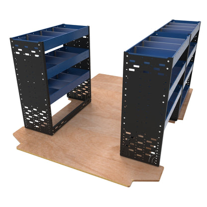 Ford Transit Custom - Extra Heavy-Duty Van Racking Shelving System - VP-HD1 - Autorack Products Ltd